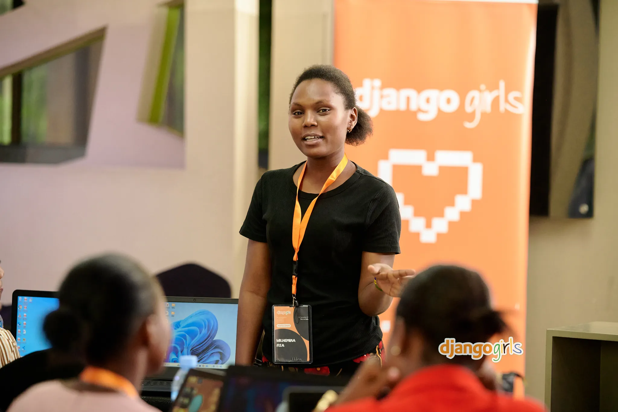 Django Girls Tanzania workshop highlight